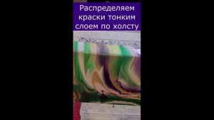 #2. Процесс: флюид арт (fluid art)
