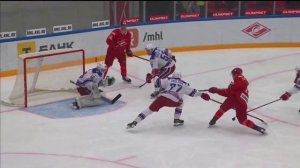 Александр Плесовских, первая шайба за МХК «Спартак». 08.09.2024. 🏒