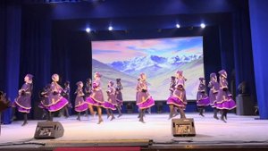 Девичий Хевсурский танец  «Дети Кавказа»