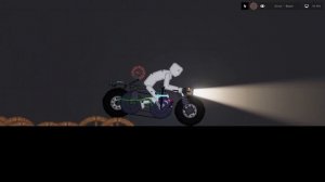 2 Speed, 2 Cylinder Motorcycle. (People Playground)