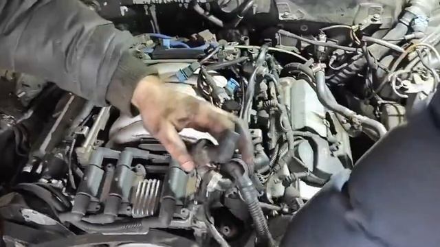 В гаражных условиях снимаем Двигатель с АУДИ А6Ц5 / AUDI A6 C5 ПОД РАЗБОР смотреть онлайн