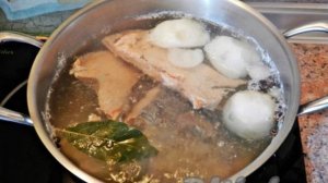 Рецепт супа с красной рыбой