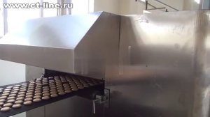 Линия производства печенья