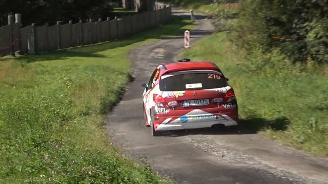 Rajd Śląska 2023 - Gańczarczyk  Parzyk - Peugeot 207 RC RallyN1