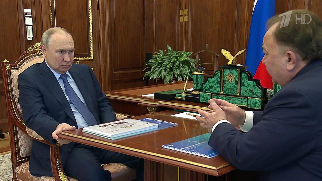 Владимир Путин в Кремле провел встречу с главой Ингушетии