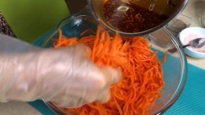 МОРКОВЬ ПО-КОРЕЙСКИ - самое известное блюдо корейской кухни! / KOREAN STYLE CARROT SALAD!