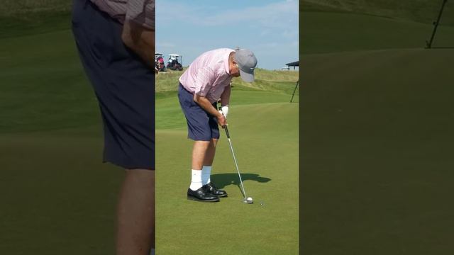 Jack Nicklaus Putting at Sutton Bay