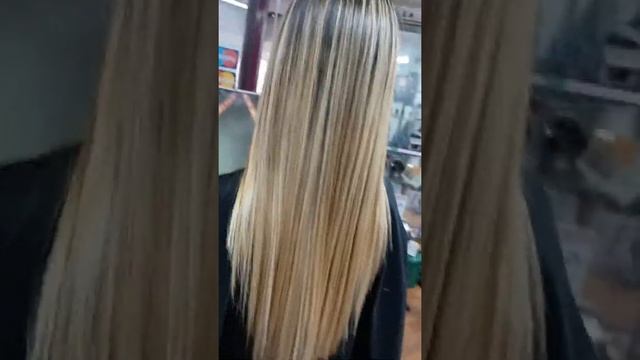 balayage beige perla