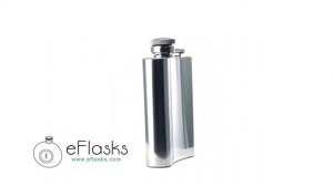 VF2058 Visol "5 Stars" Best Man 8oz Stainlesss Steel Hip Flask