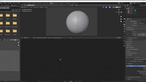 Запекание материала Blender 2.8