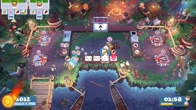 【overcooked2】world record campfire 2-3 duo 2412 смотреть онлайн