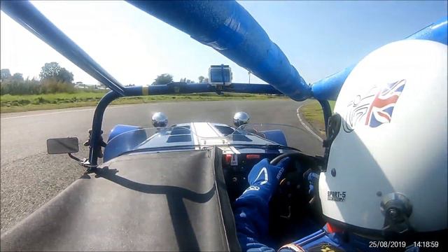 Curborough 8 Sprint - Lotus 7 Club Speed Champ R11 - August 2019 смотреть онлайн