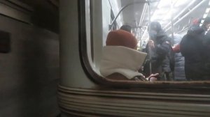 Казанское метро, поездка на поезде 81-553.3 № 10290 от Кремлевской до Горок.