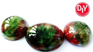 Кабошон из эпоксидной смолы