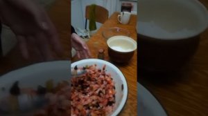 Учимся готовить венегрет.