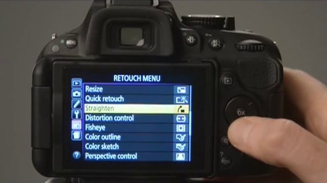 The Nikon D5200 Retouch Menu overview - youtube смотреть онлайн
