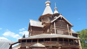 Витославлицы. Новгородский памятник деревянного зодчества Руси 19 века.