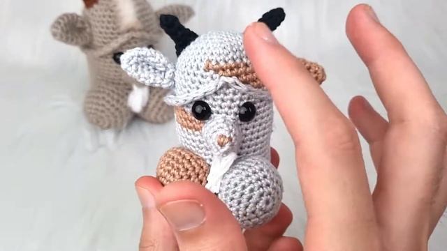 Goat Wiwi Crochet Pattern Modifications Close Up | Miguelscrochet смотреть онлайн