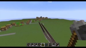 Строю железную дорогу в майнкрафт 1 часть