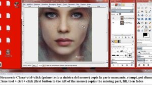 GIMP - Come correggere gli errori su un'immagine