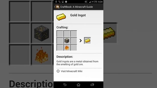 CraftBook: A MineCraft Guide App For Android (FOR FREE)