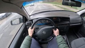 2000 Opel Omega B 2.2 16v POV Test drive