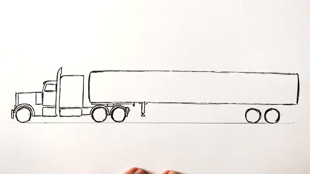 Как нарисовать грузовик бензовоз смотреть онлайн
