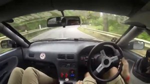 Дрифт от первого лица на Nissan Silvia