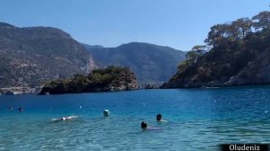Обзор Пляжа Голубая лагуна в Олюденизе. Blue Lagoon Oludeniz Turkey. Kumburnu Plajı