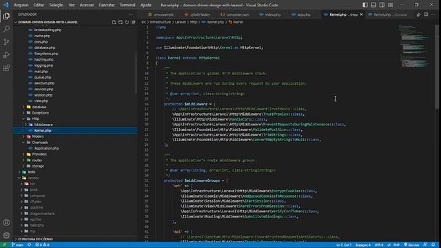 Como usar o Laravel com o Domain Driven Design (DDD) смотреть онлайн