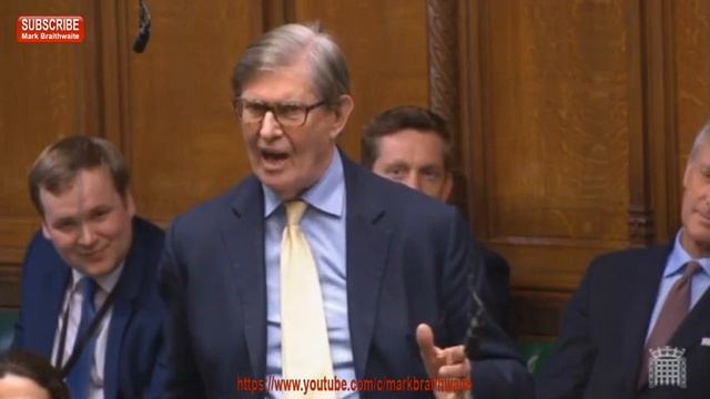 Bill Cash MP giving it both barrels to Labour Angela Eagle MP