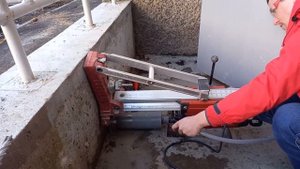 установка алмазного сверления Hilti