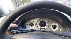 Mercedes W211 ESP Off / отключение Курсовой устойчивости  полностью  на  W211
