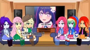 EQUESTRIA GIRLS REACT TO TWILIGHT SPARKLE AS AI HOSHINO||MLP×ONK||part 1/6||by me.