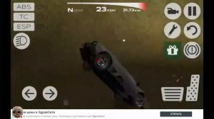 Стрим игры "Extreme Car Driving Simulator".