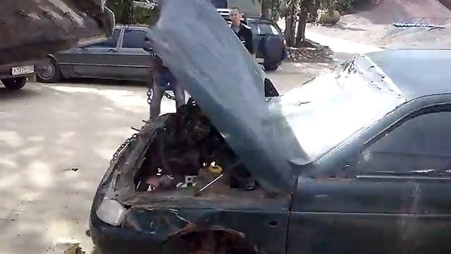 Как быстро снять движок с тачки))) смотреть онлайн