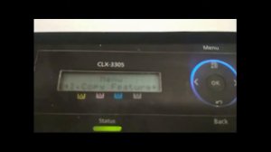 SAMSUNG CLX-3305 Imaging unit no tools, 5 min . Tech menu tech code, reset counters