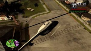 GTA San Andreas how to get the police maverick