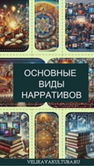 Основные виды нарративов