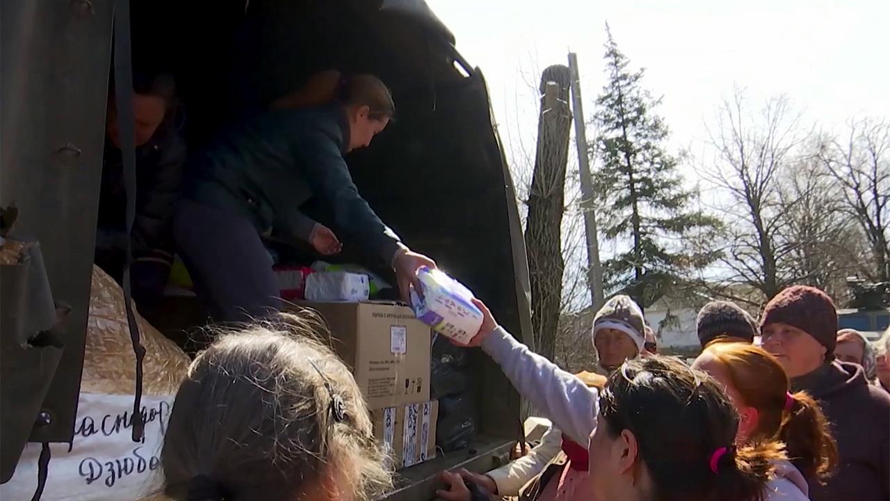 Новую партию гуманитарной помощи доставили в населенные пункты Харьковской области
