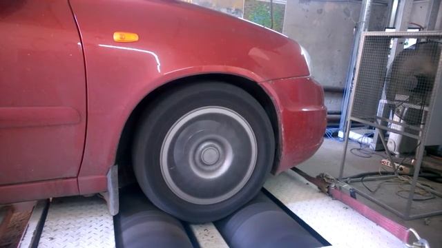 Замер на диностенде Lada Kalina Sport 1.4 смотреть онлайн