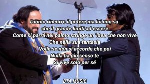 Luciano Pavarotti, James Brown - It's A Man's Man's Man's World (Lyrics)