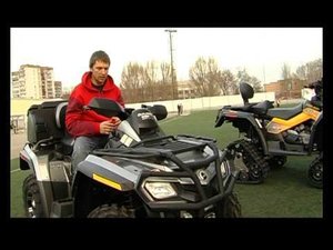 Тест-драйв квадроциклов BRP с Игорем Бурцевым