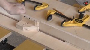 Приспособа для резки угла 45 градусов  Как резать углы рам   Столярная мастерская