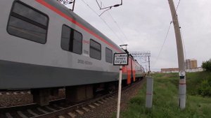⚡ ЭП3Д-0016 / Отправление Петров вал - Волгоград -1 со станции Жилгородок 🅼🆈 🅶🅾︎🅿︎🆁🅾︎ 🅻🅸🅵🅴