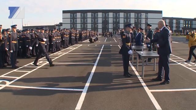 Кадеты принимают присягу