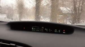 Приус 30. Мой расход. Зимой//Prius 30. My expense. In winter.