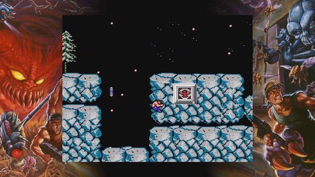 CONTRA (FAMICOM)-ПОЛНОЕ ПРОХОЖДЕНИЕ PS5!  #contra #nes #famicon