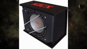Сабвуфер автомобильный KICX AP301BPA, активный