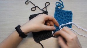 Как сшить вязаное изделие. МАТРАСНЫЙ ШОВ.